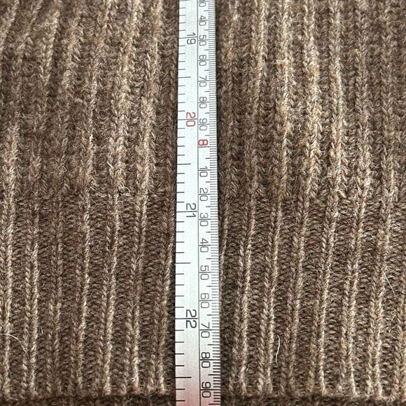 Cabela’s Lambswool brown Crewneck Sweater Lg - Picture 6 of 8
